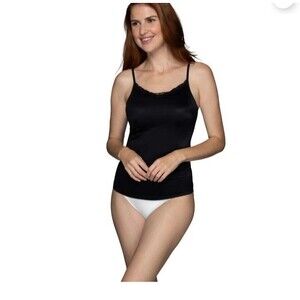 Vanity Fair Radiant Women's Cami - Luxurious Lace Trim, Layering, Adjustable med